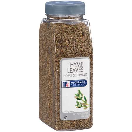 MCCORMICK McCormick Culinary Thyme Leaves 6 oz. Container, PK6 932583